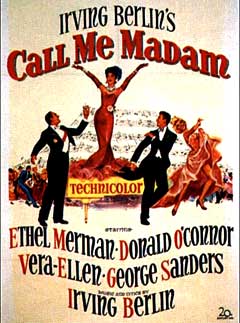 Call Me Madam poster