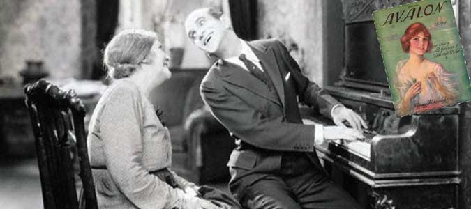 Al Jolson & mom in The Jazz Singer